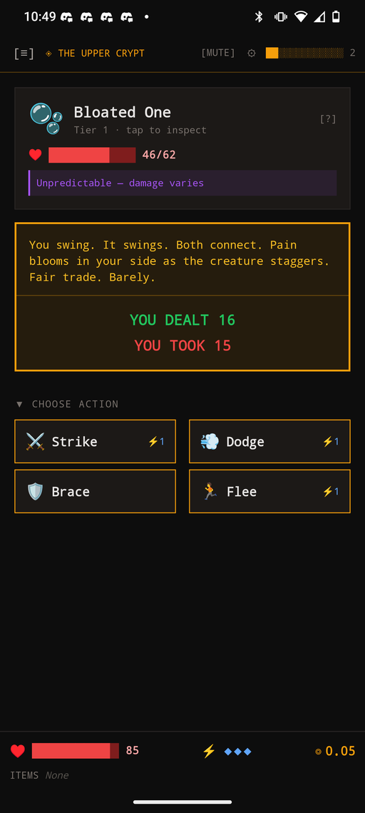 Intent-based combat